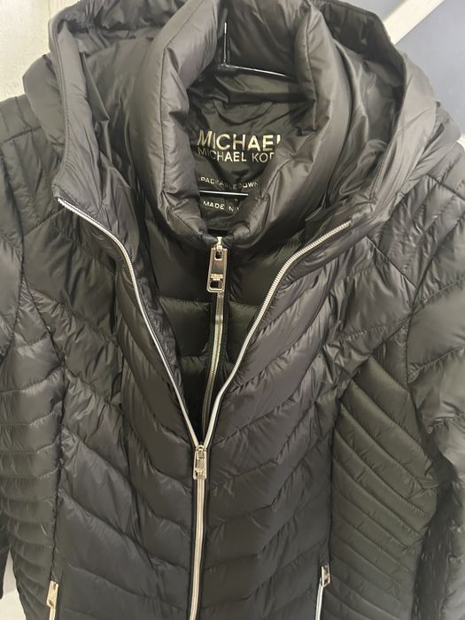Куртка- пальто -пуховик Мichael Kors ( оригінал), розмір Л, нова