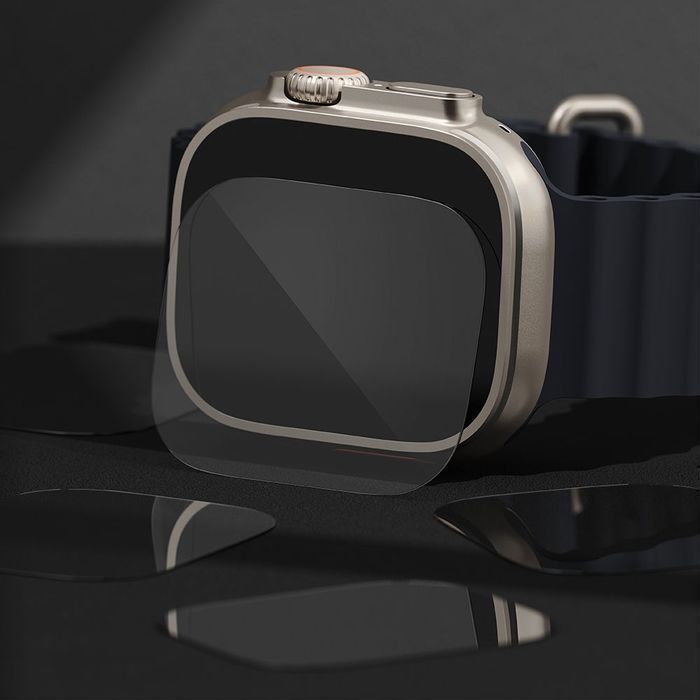 Szkło Hartowane Ringke ID FC Glass 4-Pack do Apple Watch Clear