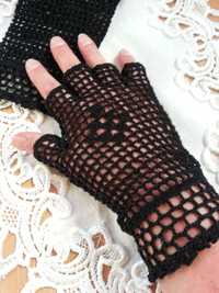 rękawiczki ażurowe