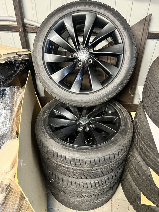 Koła 18” zima Passat b7 b8 cc  arteon golf 245/45r18