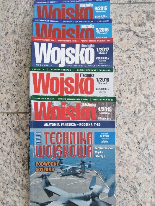 "Wojsko i Technika" oraz "Nowa Technika Wojskowa" - 8 egz.