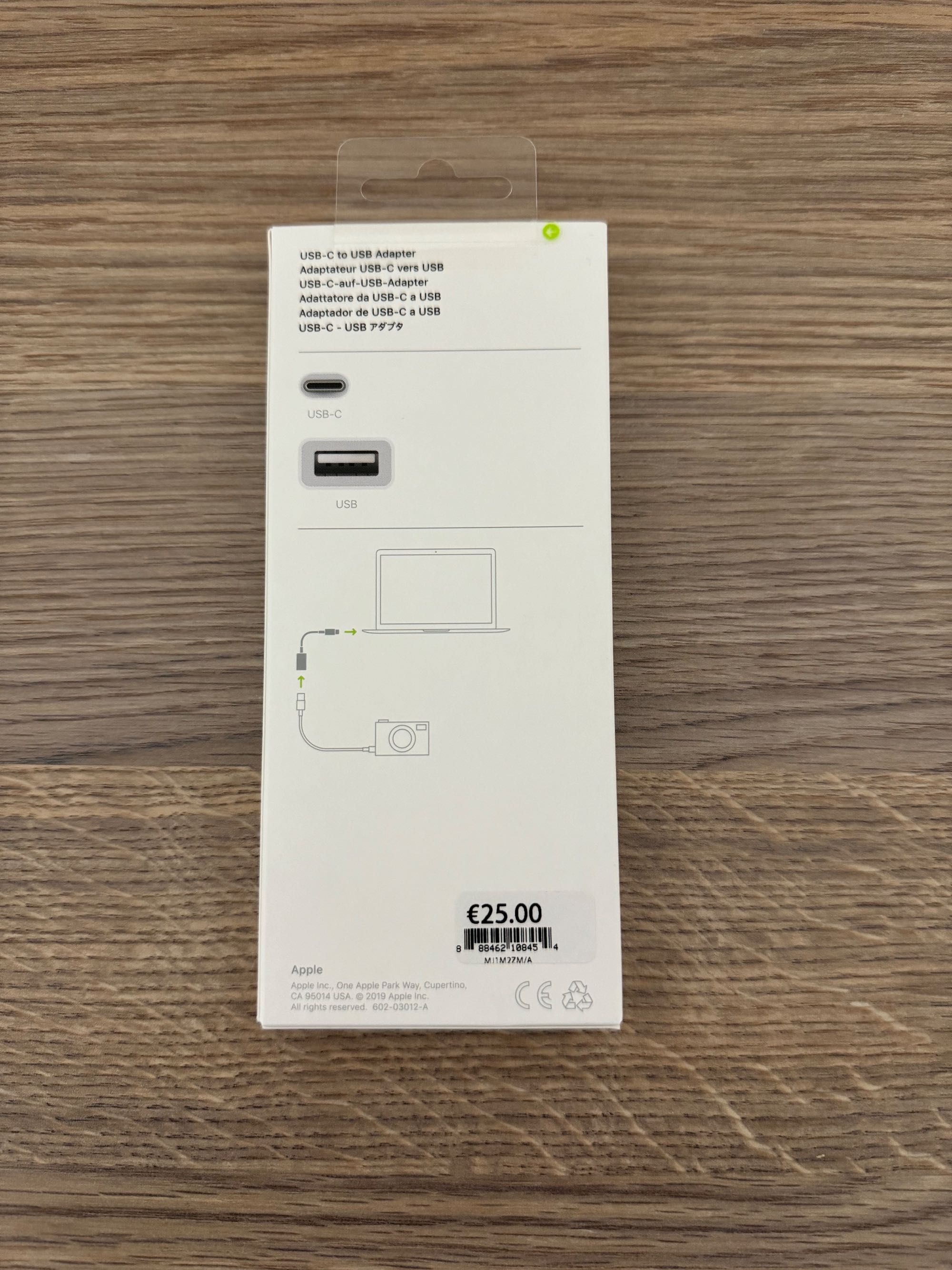 Перехідник Apple USB-C to USB Adapter (Оригінал)
