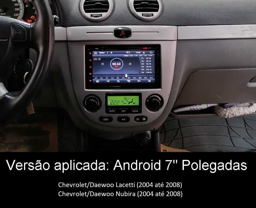 Rádio 2DIN • CHEVROLET DAEWOO • Lacetti Nubira Matiz Kalos Android GPS