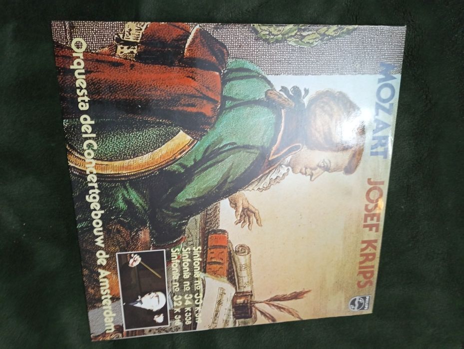 Vinil Raro Mozart - Symphonies No.33 In B Flat,k.319 / No. 34 In C, K*