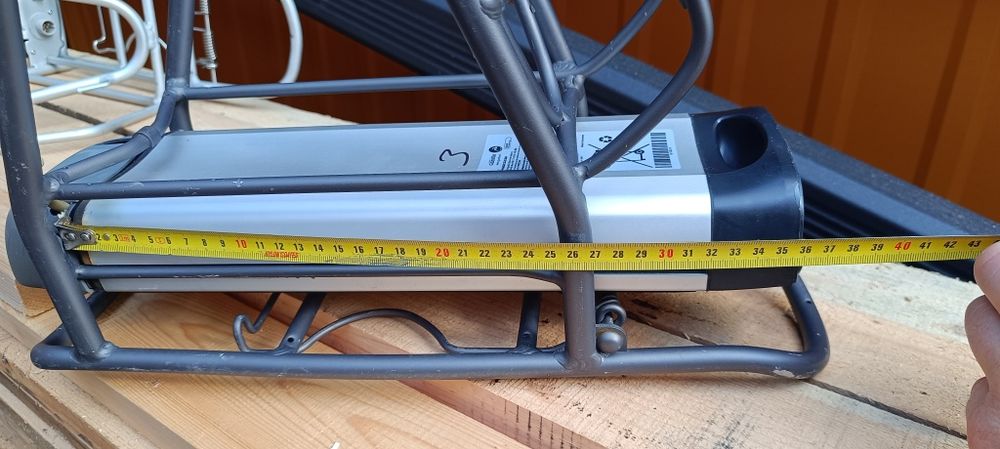 Багажник для електровелосипеда Gazelle 36v