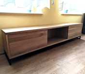 Szafka Komoda RTV Dębowa  220x40x50