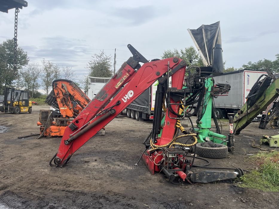 Лісовий кран маніпулятор LIV 165z грейфер  Palfinger Epsilon Loglift