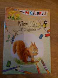 Pokoloruj Wiewiórka i przyjaciele