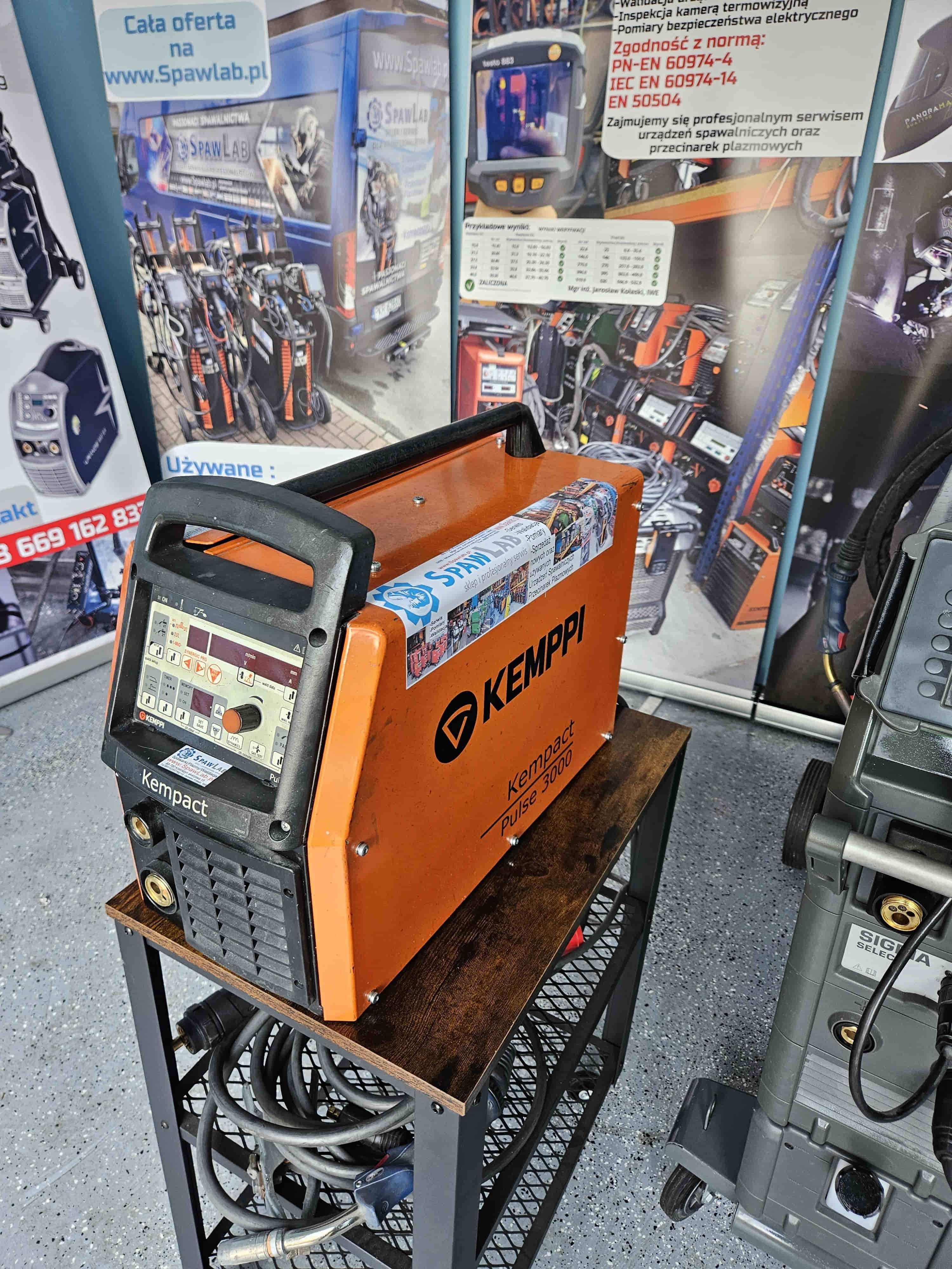 Spawarka Kemppi Kempact Pulse 3000 MIG/MAG 250A Podwójny Puls! 300A