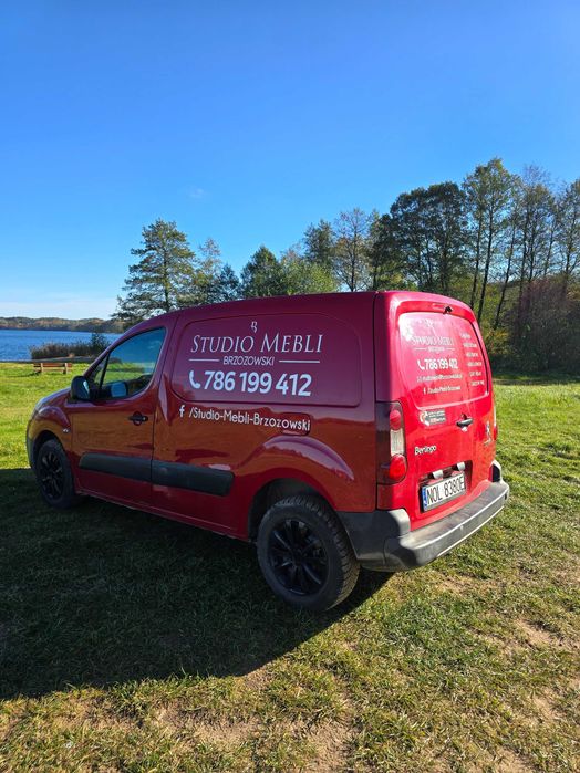 Citroen Berlingo 2 VAN 2013r HDI 3 miejsca kango toyota partner dobl