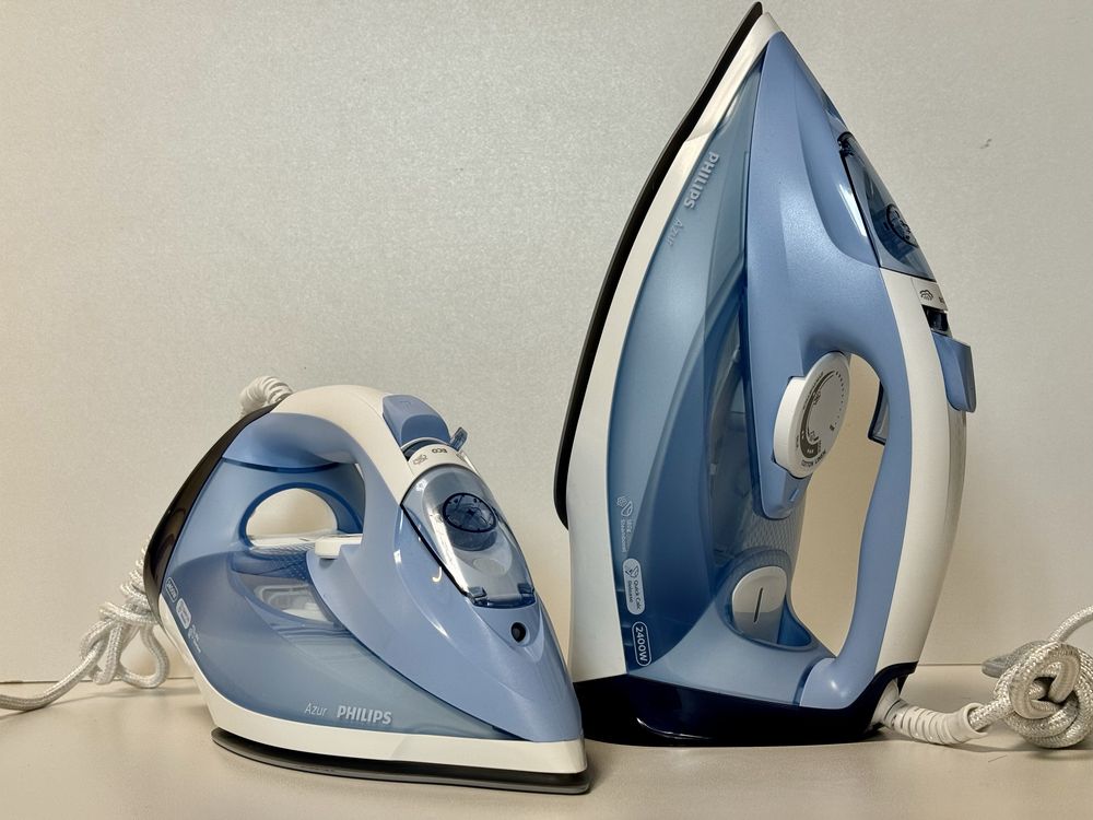 Парова праска Philips Azur із паровим ударом 180 г, потужністю 2400 Вт