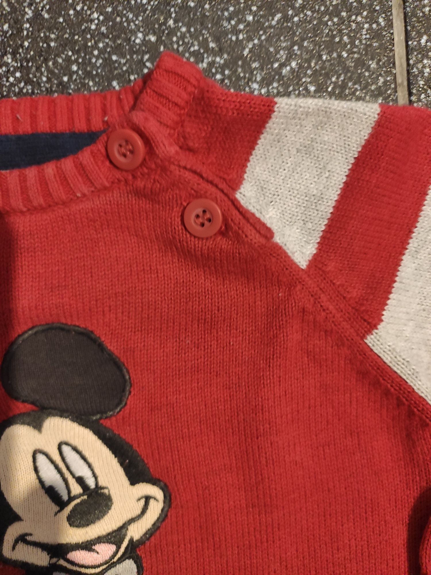 Sweter Myszka  Mouse Mickey rozmiar 74 cm C&A Disney