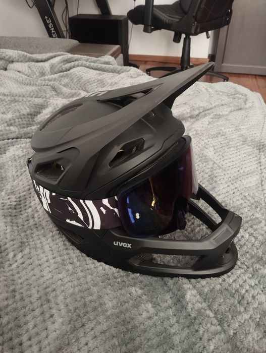 Kask Fullface Uvex Revolt MIPS 57-61