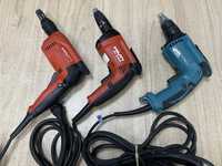 Hilti SD5000, Hilti SD 45, Makita FS4000 /шуруповерти для гіпсокартону