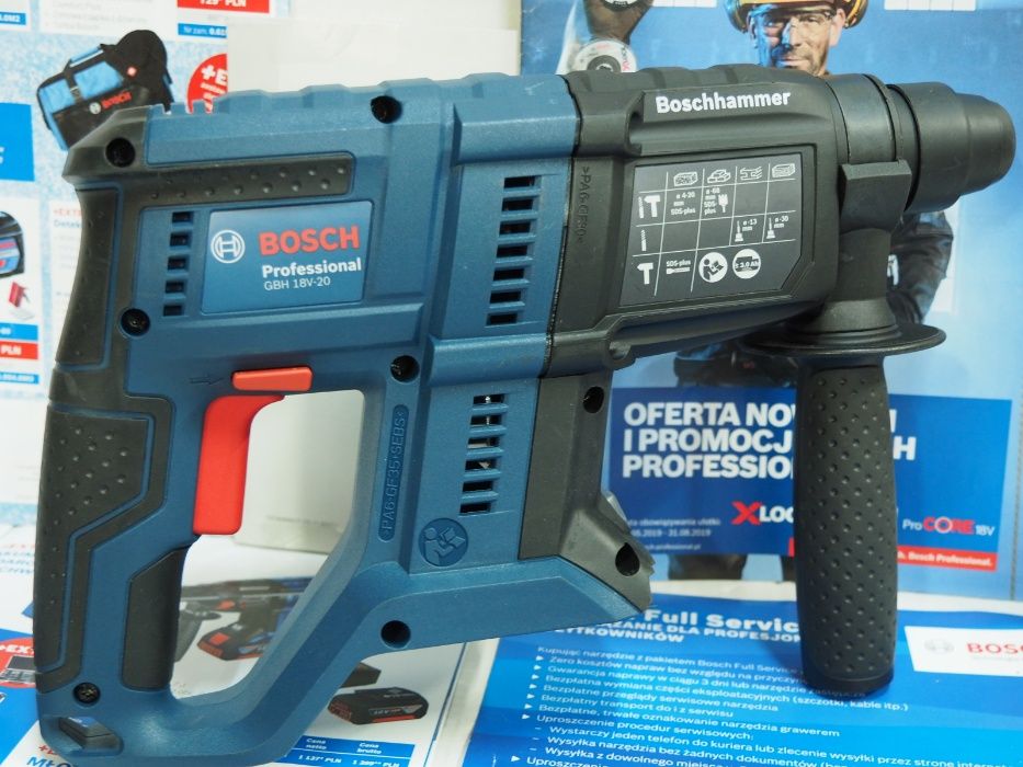 BOSCH GBH 18v-20 wiertarka na bateria 18v młotowiertarka Gsh Gsb Gsr