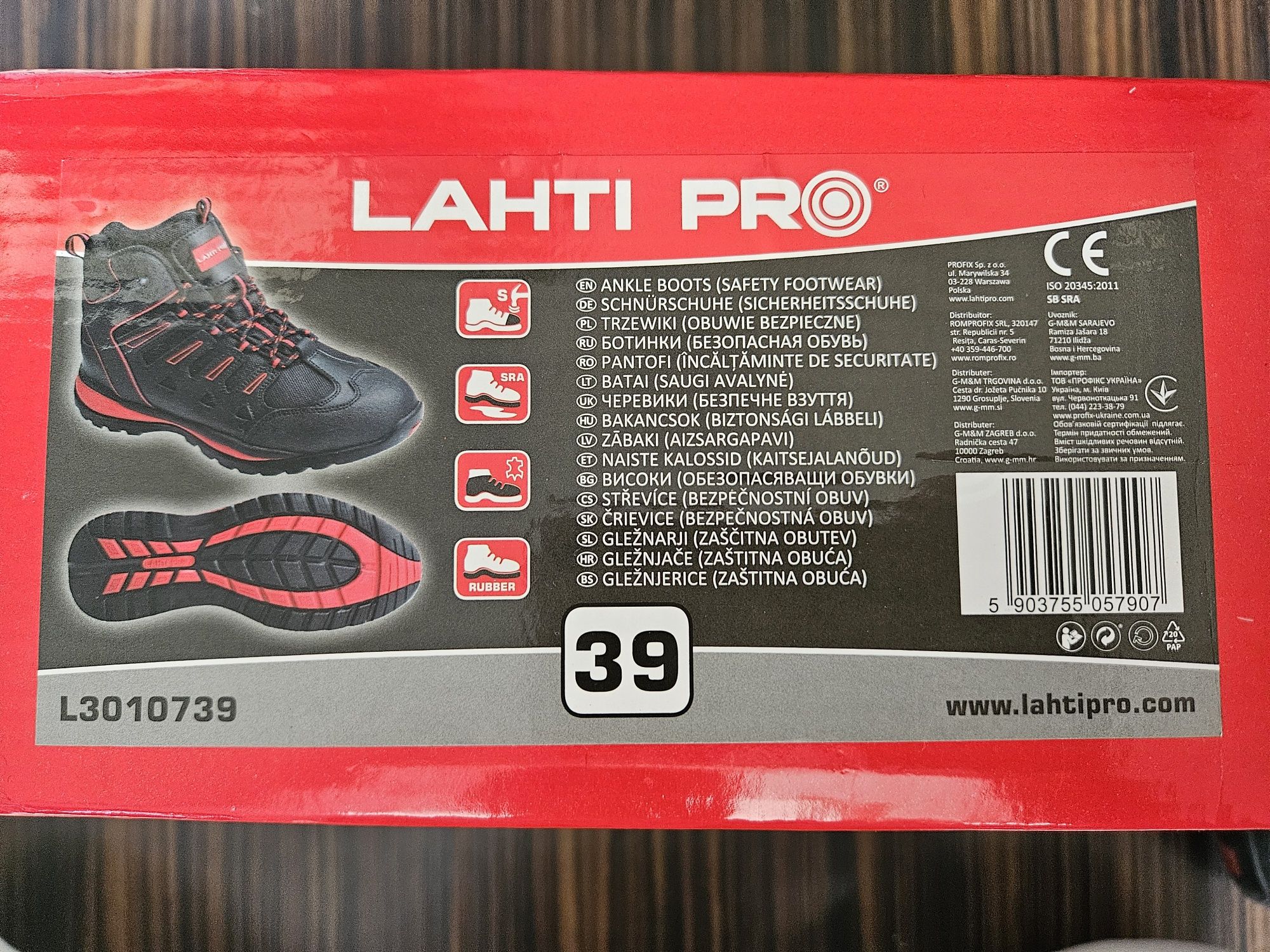 Buty bhp Lahti Pro 39