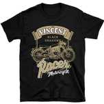 Koszulka Motocyklowa – Stary Motocykl w Retro Wydaniu, T-shirt męski