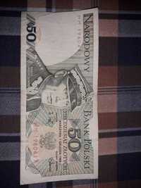 Banknoty PRL 50 zł