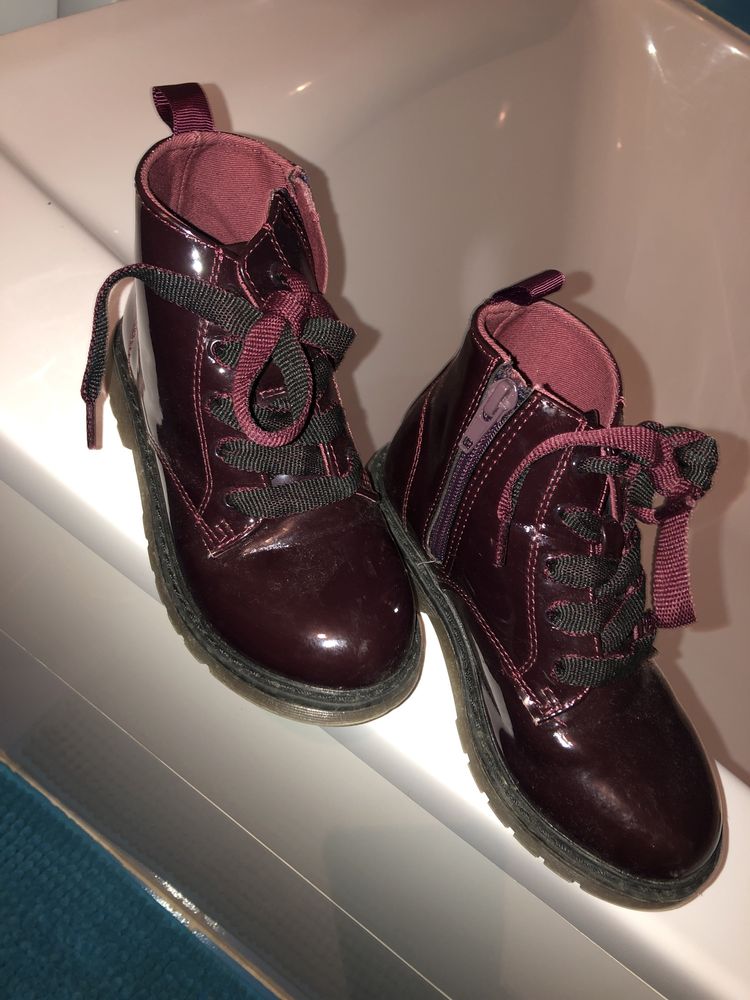 Botas militares botins inverno grená
