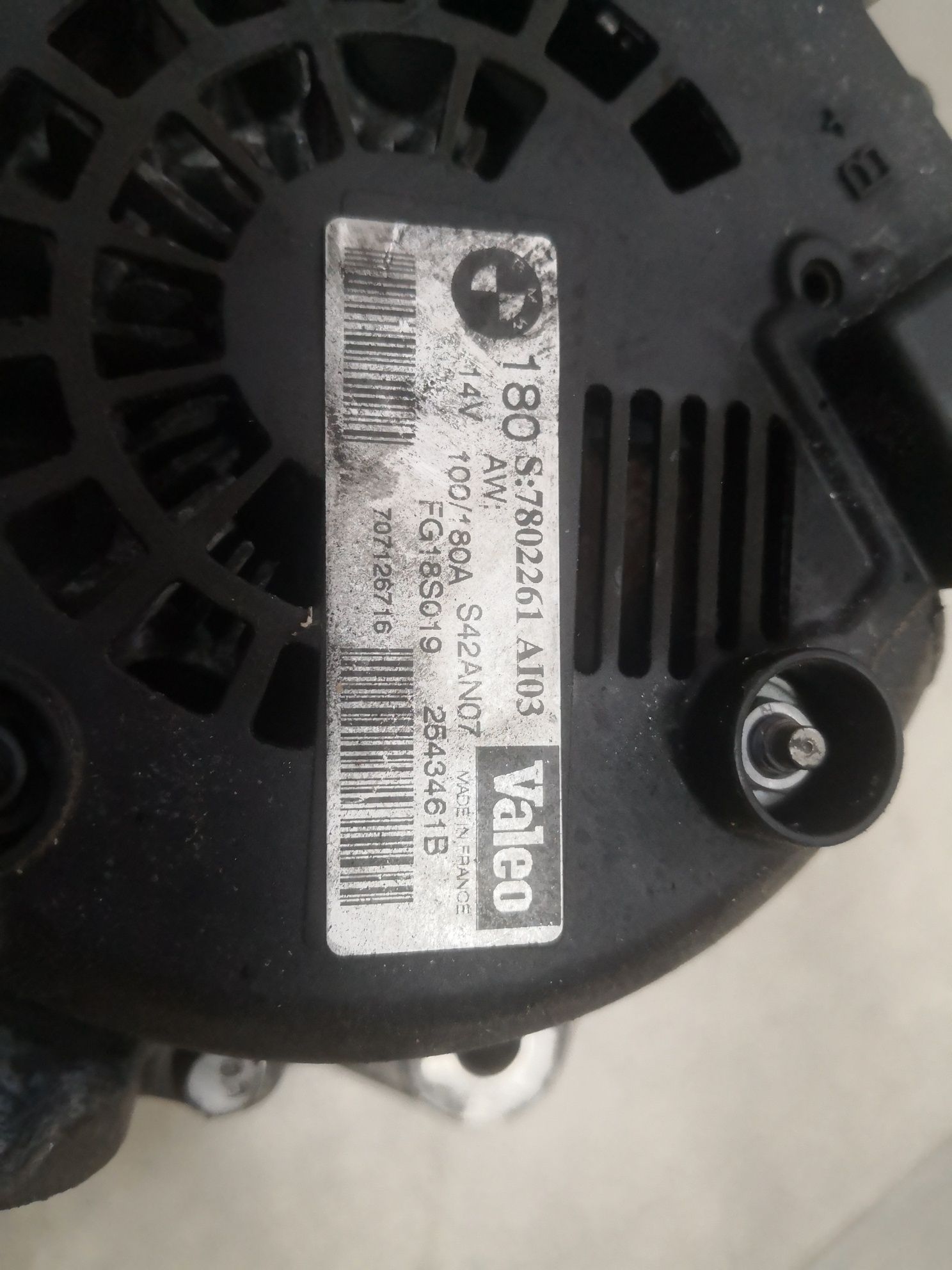 Alternator BMW X3 e83 lift 2.0d 177KM N47