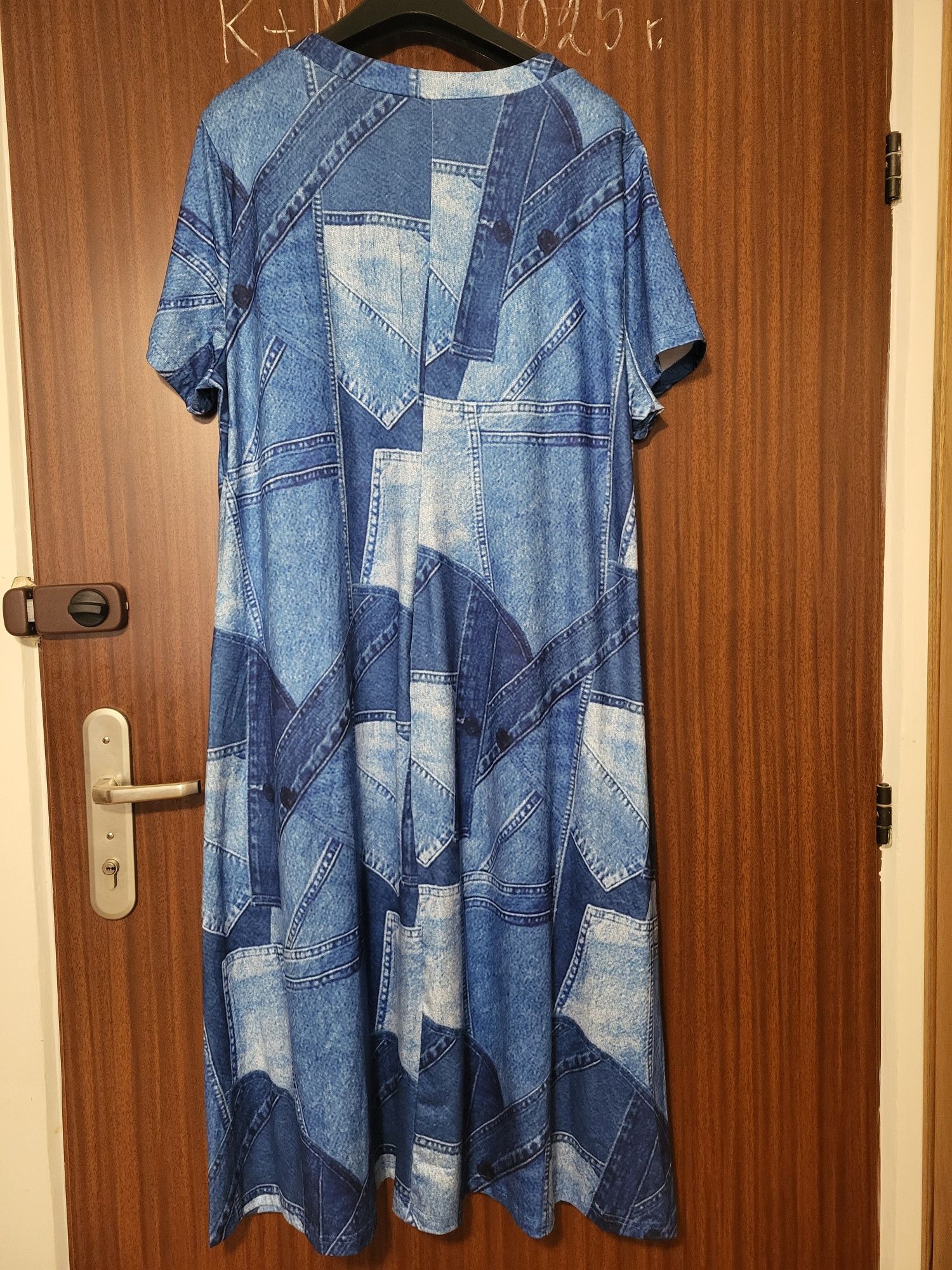 Nowa sukienka letnia stylowa plus size 52/54