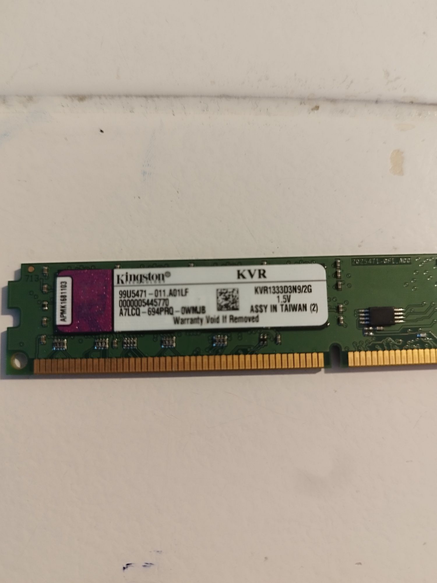 Pamięć RAM DDR3 2GB