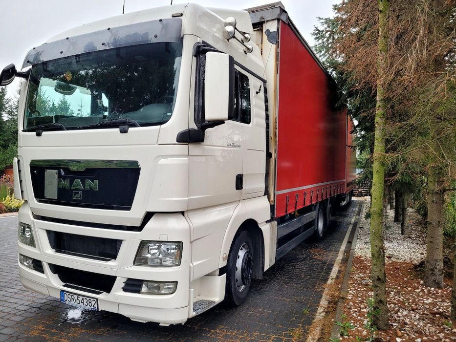 Man TGX plandeka Euro 5