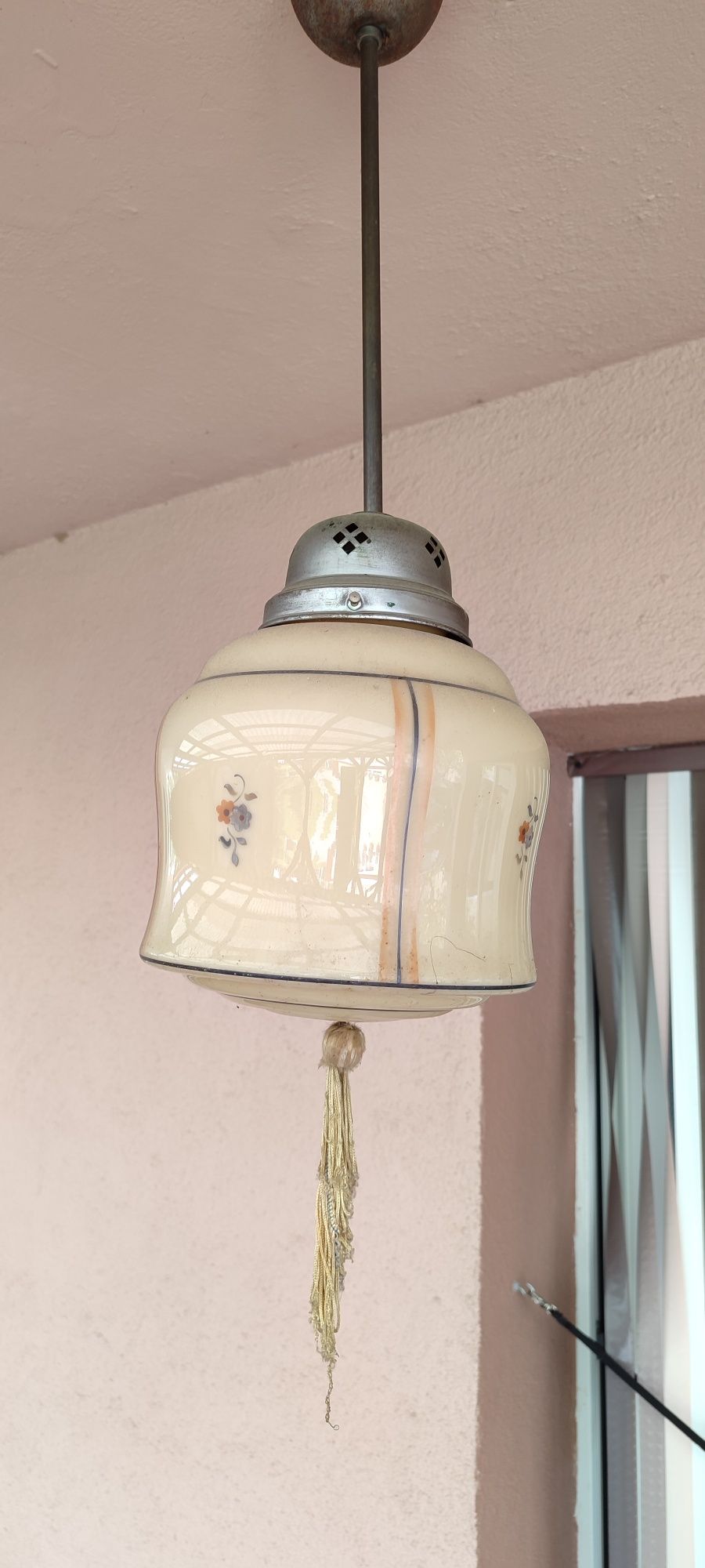 Lampa antyk wisząca