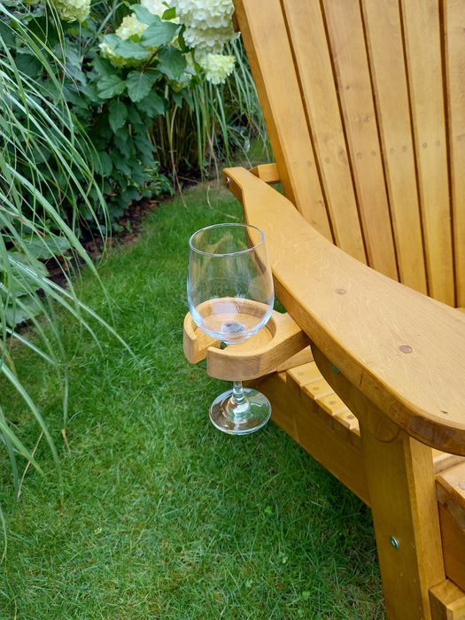 Krzesło, Fotel Adirondack - drewniane, ogrodowe,  tarasowe