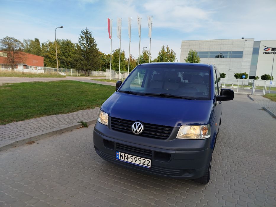 Transporter*T5*1.9TDI*9 osób*HAK*Salon Pl*Iwł*Niski Przebieg* Polecam