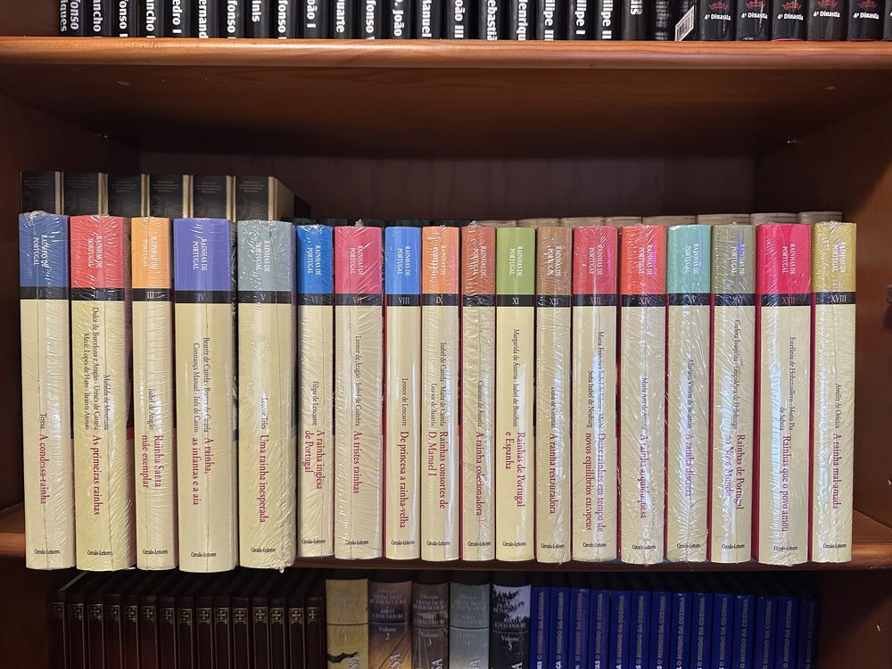 Coleção Livros Rainhas de Portugal