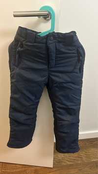 Spodnie zimowe Endo granatowe rozmiar 116