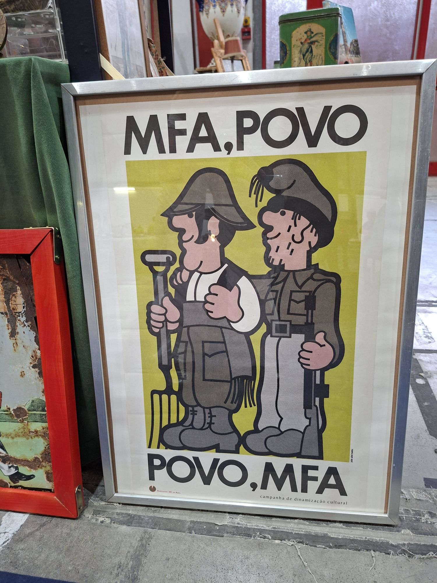 MFA poster ilustração de Abel Manta