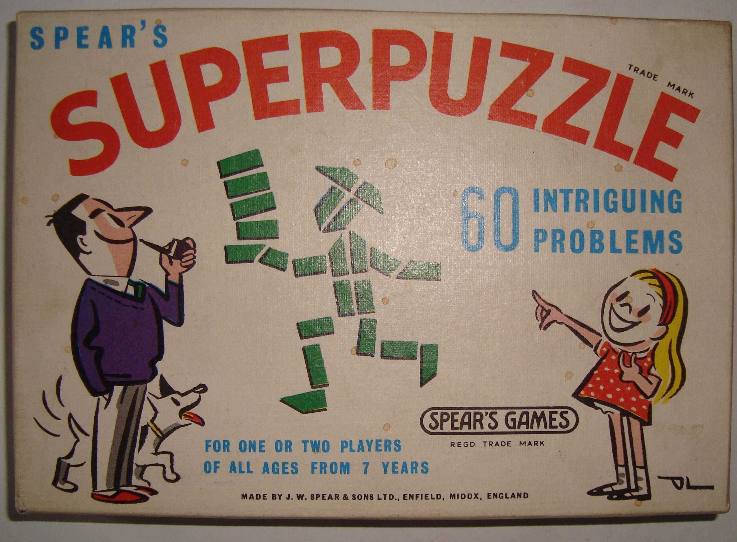 Игра-головоломка Superpuzzle - Spear's Games - 60 Intriguing Problems