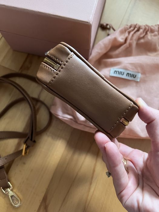 Miu miu miumiu mala torebeczka torebka keychain