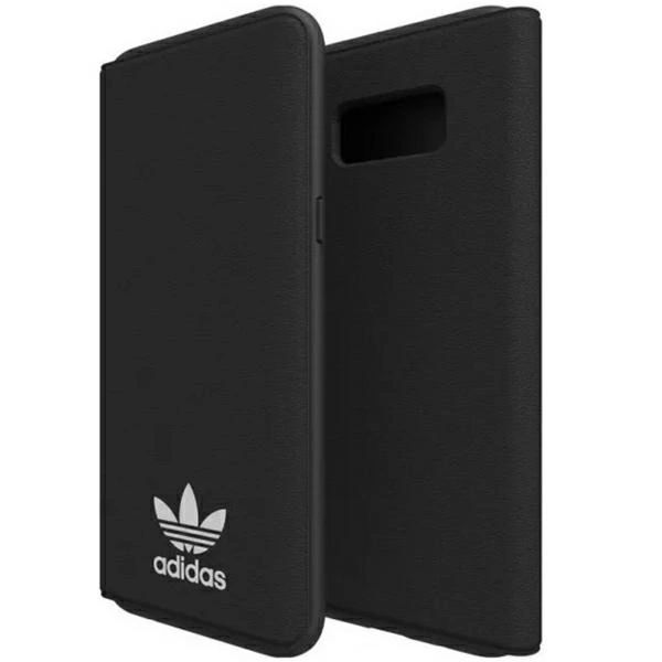 Etui Adidas OR Booklet Case Basic na Samsung Galaxy S8+ - czarne
