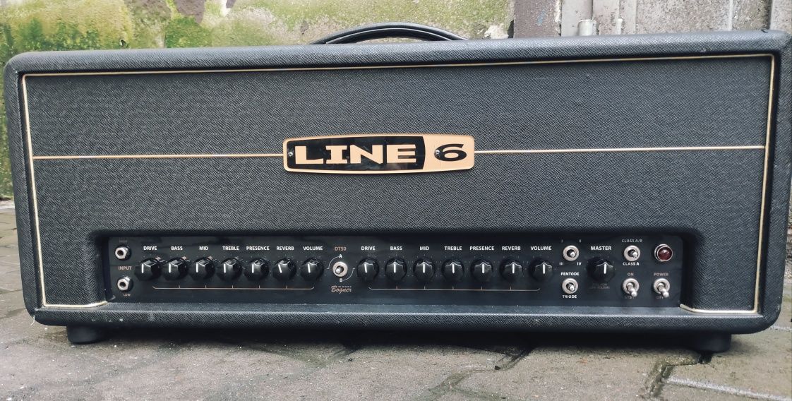 Line 6  Bogner DT50 Head lampowy 50W gitarowy wzmacniacz