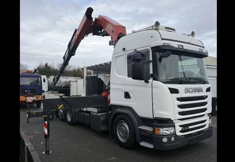 Scania G410 / Palfinger 53002 / 17m / Niemiecki