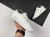 Кроссовки reebok classic original 37р белые кожаные женские
