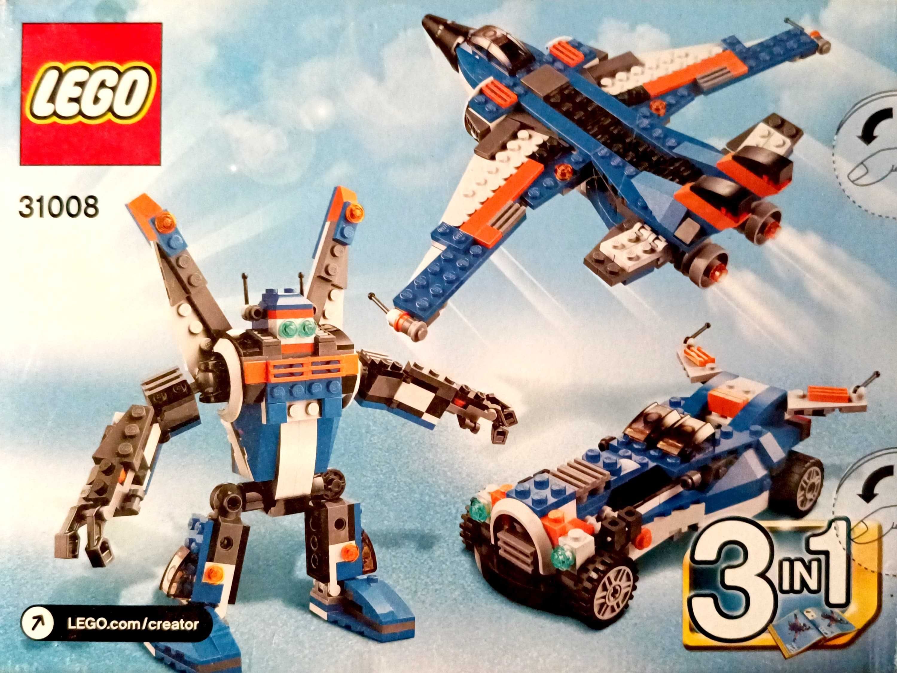 Lego creator 31008 Zdobywcy przestworzy