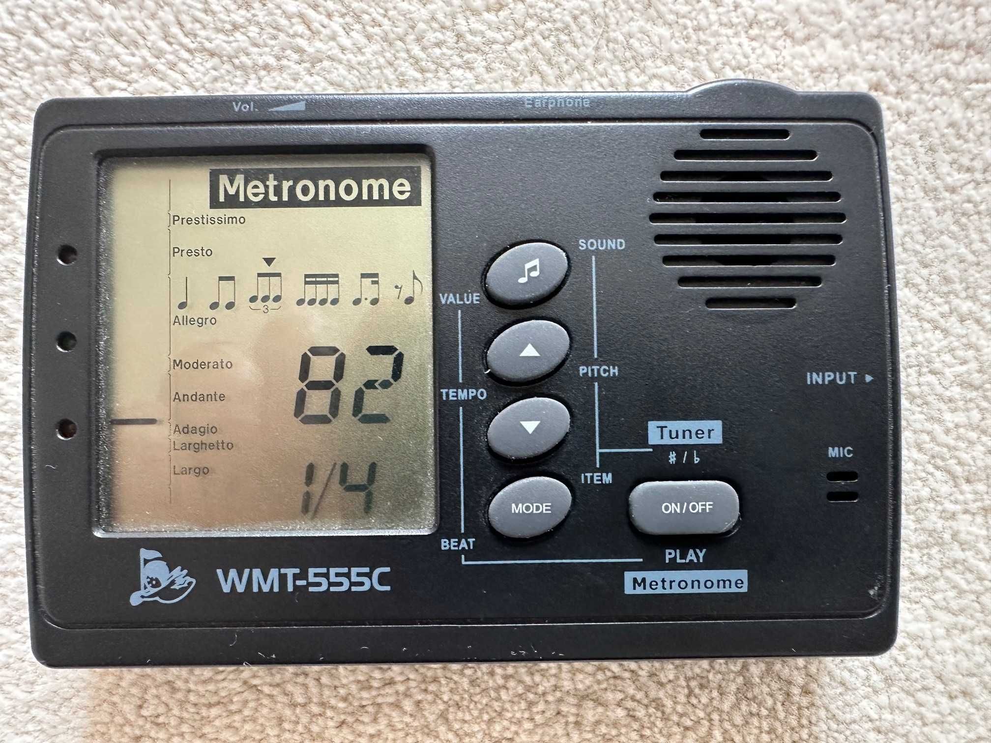 Metronom i tuner WMT-555 C