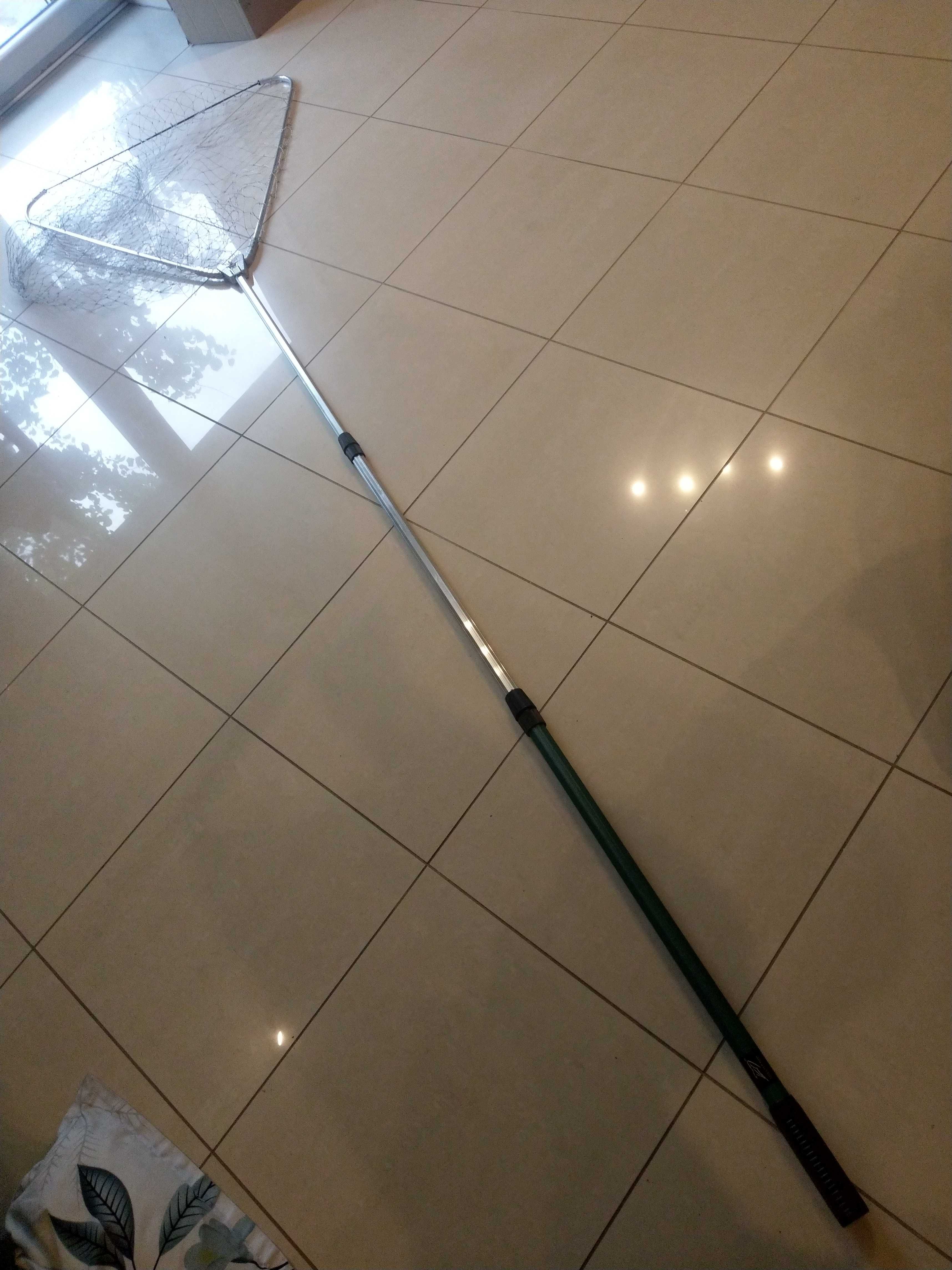 Składany metalowy podbierak 240/80 Miracle Fish siatka kevlon