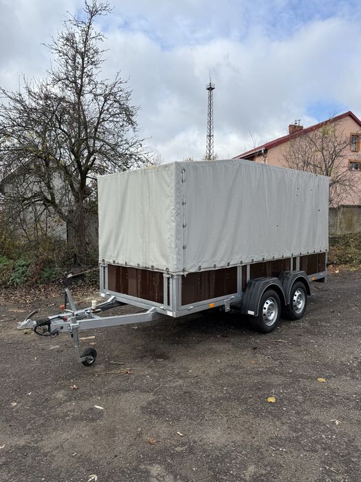 Причіп Прицеп двоосний ПГ-02И Тентований повна маса 3000кг