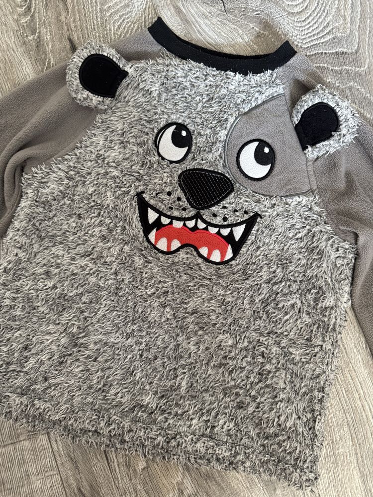 Sweter chłopięcy piesek długi rękaw miękki George