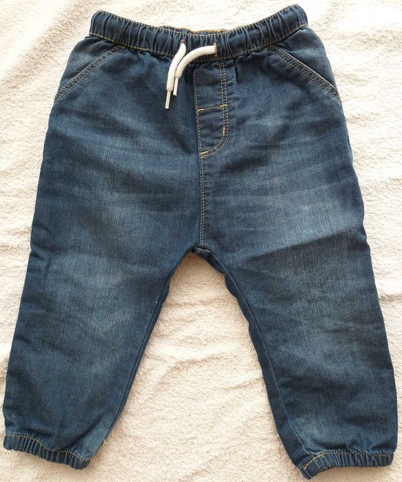 Spodnie dresowe, joggersy, legginsy chłopięce, H&M, rozmiar 86