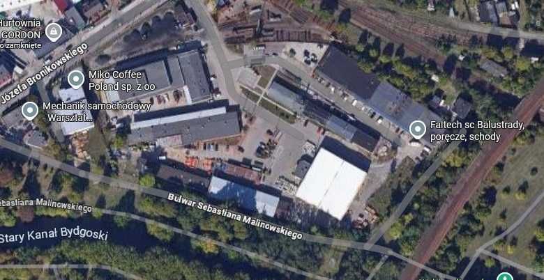 Magazyn / hala do wynajęcia 200 m² – Bydgoszcz ul. Bronikowskiego