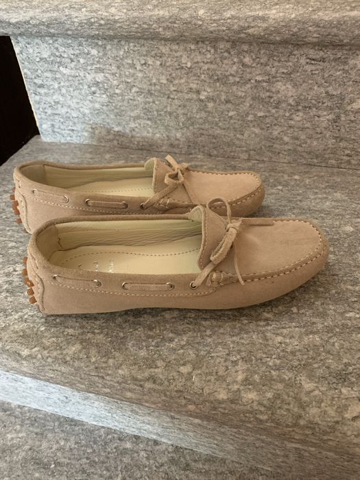 Zamszowe mokasyny Tod’s rozmiar 36