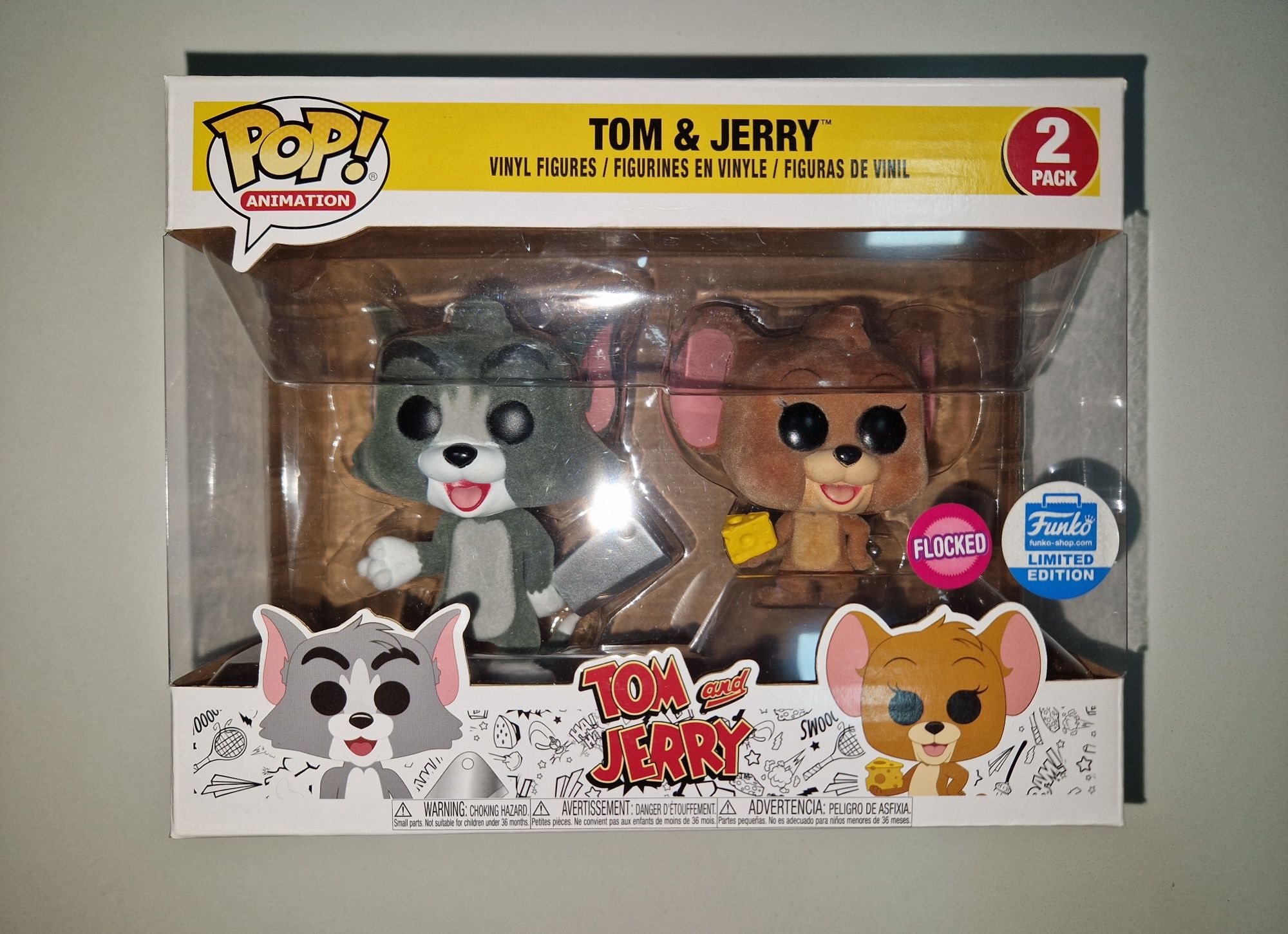 Tom and Jerry Flocked Exclusive Vaulted Funko