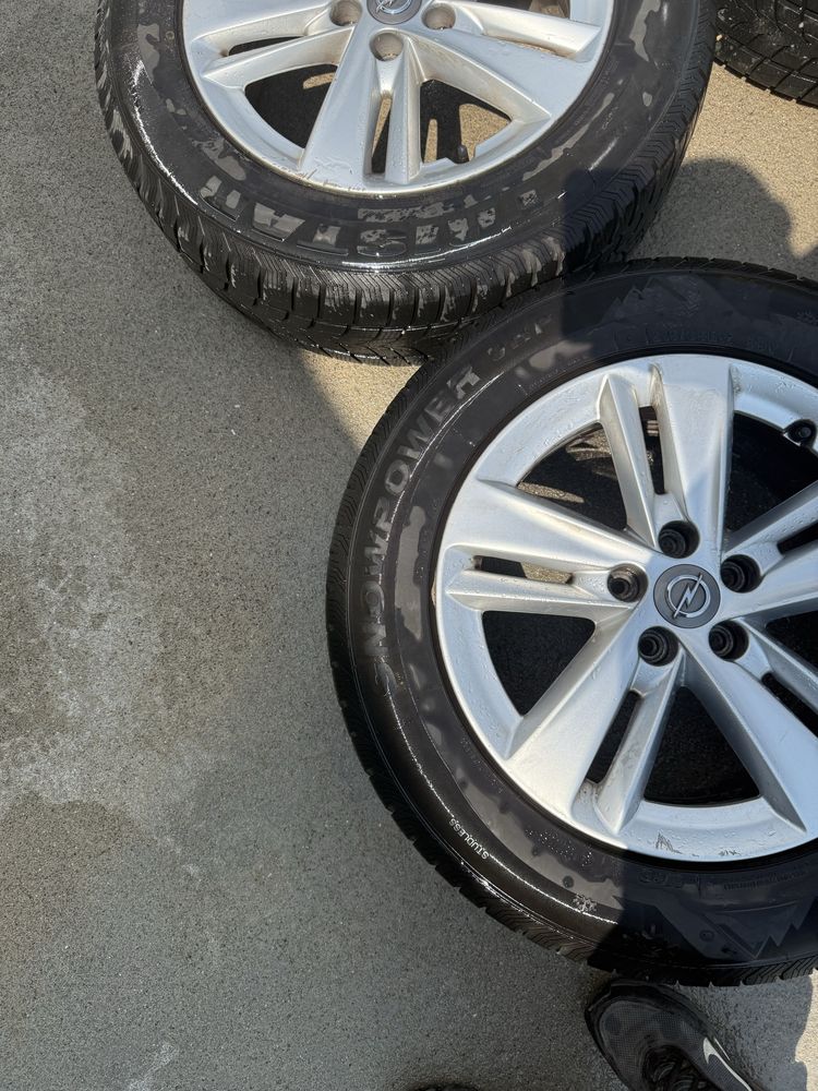 Opel grandland X koła alufelgi opony zima 215/65r17 5x108