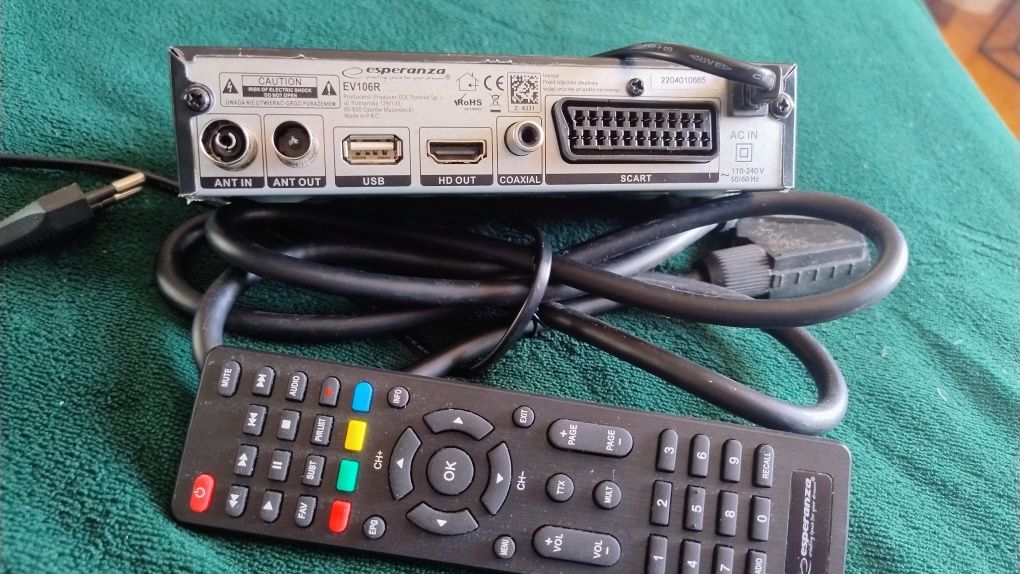 Dekoder DVB-T 2 HEVC H.265